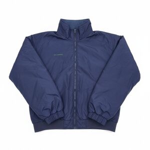 VINTAGE Columbia Bugaboo Fleece Lined Bomber Jacket Navy XL